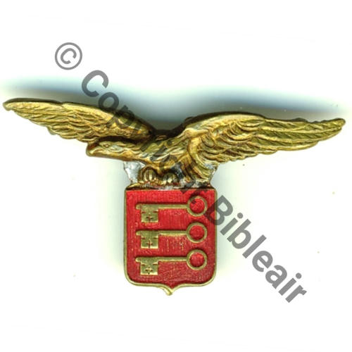 56  NH GAM56 Fab perso CHAROGNARD CALOT soude etain sur Ins Province Bol + 2Anneaux Dos lisse et Charogn Embouti Src.D.TONDEUR 